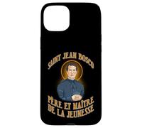Saint Jean Bosco, père et maître de la Jeunesse Coque pour iPhone 15 Plus