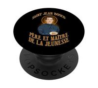 Saint Jean Bosco, père et maître de la Jeunesse PopSockets PopGrip Adhésif