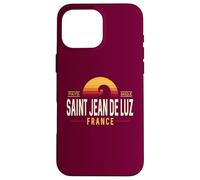 Saint-Jean-de-Luz Francia Saint Jean De Luz Pays Basque Wave Coque pour iPhone 16 Pro Max