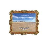 Saint-Jean-de-Monts France Aimant de Réfrigérateur 3D Souvenir Voyage Décoration Frigo Autocollant Magnétique