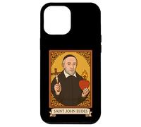 Saint Jean Eudes, prêtre, Sacré-Cœur, Saint catholique Coque pour iPhone 12 Pro Max