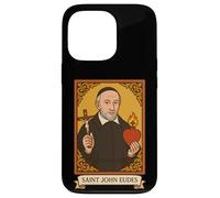 Saint Jean Eudes, prêtre, Sacré-Cœur, Saint catholique Coque pour iPhone 13 Pro