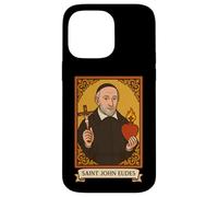 Saint Jean Eudes, prêtre, Sacré-Cœur, Saint catholique Coque pour iPhone 14 Pro Max