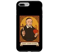 Saint Jean Eudes, prêtre, Sacré-Cœur, Saint catholique Coque pour iPhone 7 Plus/8 Plus