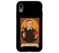 Saint Jean Eudes, prêtre, Sacré-Cœur, Saint catholique Coque pour iPhone XR