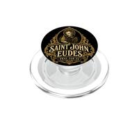 Saint Jean Eudes Sacré-Cœur de Jésus Saint Catholique Français PopSockets PopGrip pour MagSafe