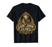 Saint Jean Eudes Sacré-Cœur de Jésus Saint Catholique Français T-Shirt