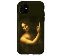 Saint Jean Le Baptiste Peinture par Léonard de Vinci 1513 Coque pour iPhone 11