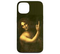 Saint Jean Le Baptiste Peinture par Léonard de Vinci 1513 Coque pour iPhone 13