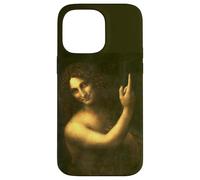 Saint Jean Le Baptiste Peinture par Léonard de Vinci 1513 Coque pour iPhone 14 Pro Max
