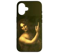 Saint Jean Le Baptiste Peinture par Léonard de Vinci 1513 Coque pour iPhone 16