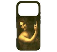 Saint Jean Le Baptiste Peinture par Léonard de Vinci 1513 Coque pour iPhone 17 Pro