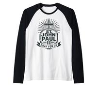 Saint Jean-Paul II Prière catholique Dévotion Manche Raglan