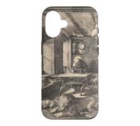 Saint Jérôme dans Son étude par Albrecht Dürer (1514) Coque pour iPhone 16