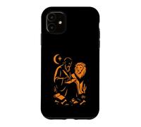 Saint Jérôme et Le Lion inspirés de l'art Vintage Coque pour iPhone 11