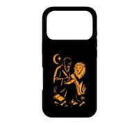 Saint Jérôme et Le Lion inspirés de l'art Vintage Coque pour iPhone 17 Pro