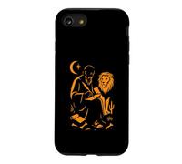 Saint Jérôme et Le Lion inspirés de l'art Vintage Coque pour iPhone SE (2020) / 7/8