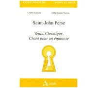 Saint-John Perse - Vents, Chronique, Chant Pour Un Équinoxe