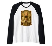 Saint John Vianney Catholique Traditionnel Saint Cure de Ars Manche Raglan