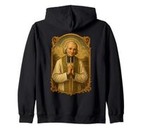 Saint John Vianney Catholique Traditionnel Saint Cure de Ars Sweat à Capuche
