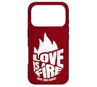 Saint John Vianney Love a Fire Cure d'Ars Catholic Coque pour iPhone 17 Pro