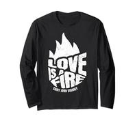 Saint John Vianney Love a Fire Cure d'Ars Catholic Manche Longue