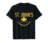 Saint Johns, Terre-Neuve, Canada, Souvenir Vintage T-Shirt