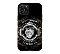 Saint Joseph Consécration catholique au cœur Le Plus Chaste Coque pour iPhone 11 Pro