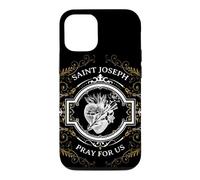 Saint Joseph Consécration catholique au cœur Le Plus Chaste Coque pour iPhone 12/12 Pro