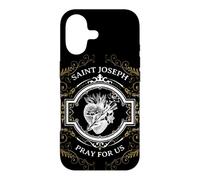 Saint Joseph Consécration catholique au cœur Le Plus Chaste Coque pour iPhone 17