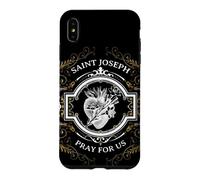 Saint Joseph Consécration catholique au cœur Le Plus Chaste Coque pour iPhone XS Max