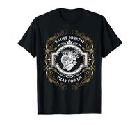 Saint Joseph Consécration catholique au cœur Le Plus Chaste T-Shirt