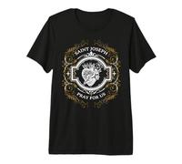Saint Joseph Consécration catholique au cœur Le Plus Chaste T-Shirt Haut de Gamme