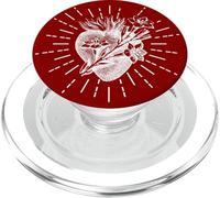 Saint Joseph consécration cœur Chaste Saint catholique PopSockets PopGrip pour MagSafe