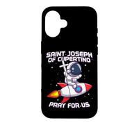 Saint Joseph de Cupertino Astronaute Espace Catholique Saint Enfants Coque pour iPhone 16