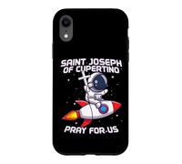 Saint Joseph de Cupertino Astronaute Espace Catholique Saint Enfants Coque pour iPhone XR