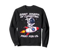Saint Joseph de Cupertino Astronaute Espace Catholique Saint Enfants Sweatshirt