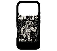 Saint Joseph de Cupertino Astronaute Espace catholique Vieilli Coque pour iPhone 17 Pro
