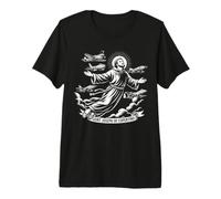 Saint Joseph de Cupertino Patron Saint Pilotes Avions Catholique T-Shirt Haut de Gamme