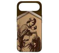 Saint Joseph et Jésus prient pour Nous Saints catholiques Coque pour iPhone Air