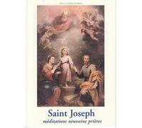 Saint Joseph méditations neuvaine prières (LE. 19) Textes choisis des Pères de l'Eglise à Benoît XVI - Collectif - Icone De Marie - broché - Anthologie