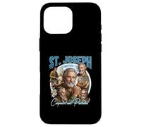 Saint Joseph Père et Ouvrier catholique Coque pour iPhone 16 Pro Max
