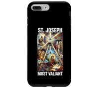 Saint Joseph Père et Ouvrier catholique Coque pour iPhone 7 Plus/8 Plus