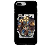 Saint Joseph Père et Ouvrier catholique Coque pour iPhone 7 Plus/8 Plus