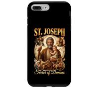 Saint Joseph Père et Ouvrier catholique Coque pour iPhone 7 Plus/8 Plus