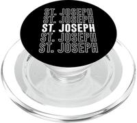 Saint Joseph PopSockets PopGrip pour MagSafe