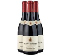 Saint-Joseph - Rouge 2023 - Chemin des Papes - Vin Rouge de la Vallée du Rhône (3x75cl)