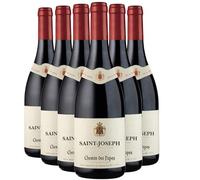 Saint-Joseph - Rouge 2023 - Chemin des Papes - Vin Rouge de la Vallée du Rhône (6x75cl)