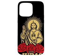 Saint Jude Thaddeus. Saint of The Difficult Cases Coque pour iPhone 15 Pro Max