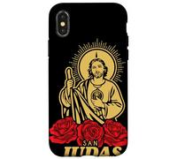 Saint Jude Thaddeus. Saint of The Difficult Cases Coque pour iPhone X/XS